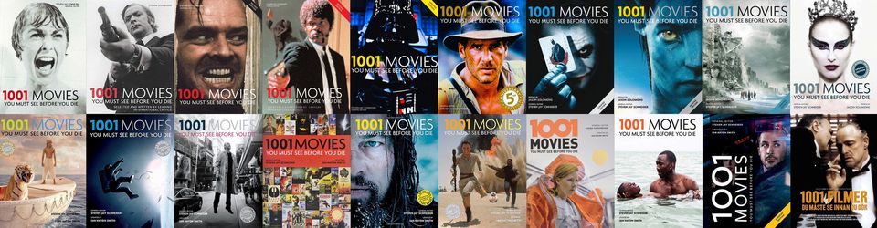 Cover 1001 Films à voir avant de mourir (Toutes les éditions combinées : 1245 films)