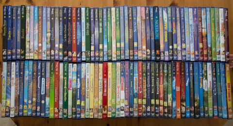 Ma collection DVD Disney