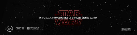 STAR WARS - Intégrale chronologique de l'univers étendu canon (Jeux Vidéos)
