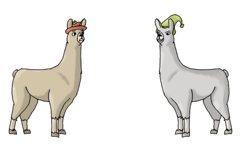 Lama net glisse, chameau rit pile - Top 15 des camélidés du jeu vidéo
