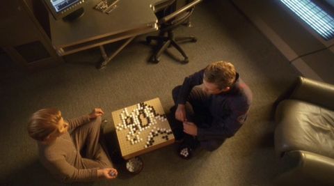 Dans cette série on joue au go