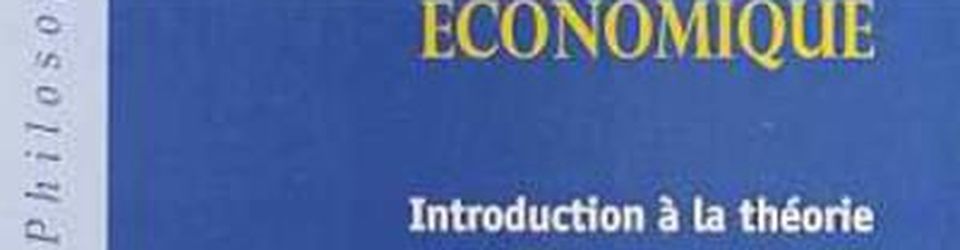 Cover Références dans "Critique de la raison économique"