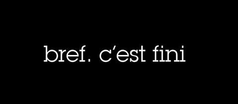 Séries terminées