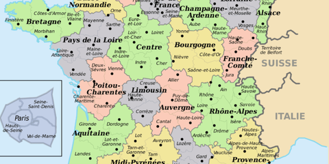 la France des régions en littérature