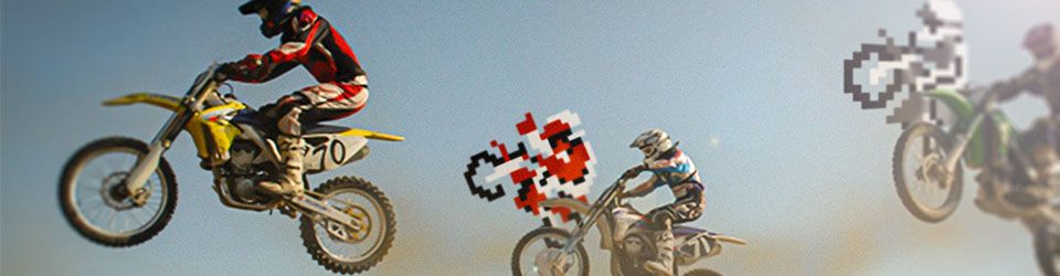 Cover Moto-cross et jeu vidéo (exhaustif)