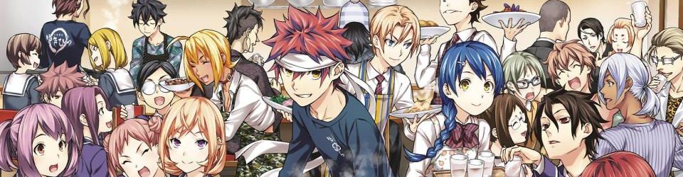 Cover Les séries d'animes 
culinaires/pâtissières