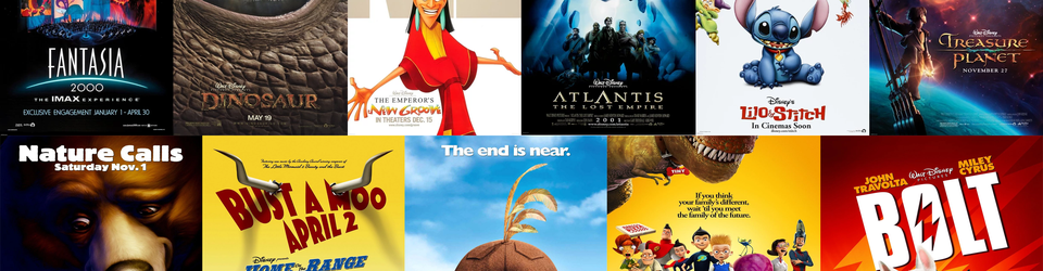 Cover Top Disney : Post-Renaissance (2000 - 2008)