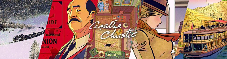 Cover Agatha Christie en bandes dessinées