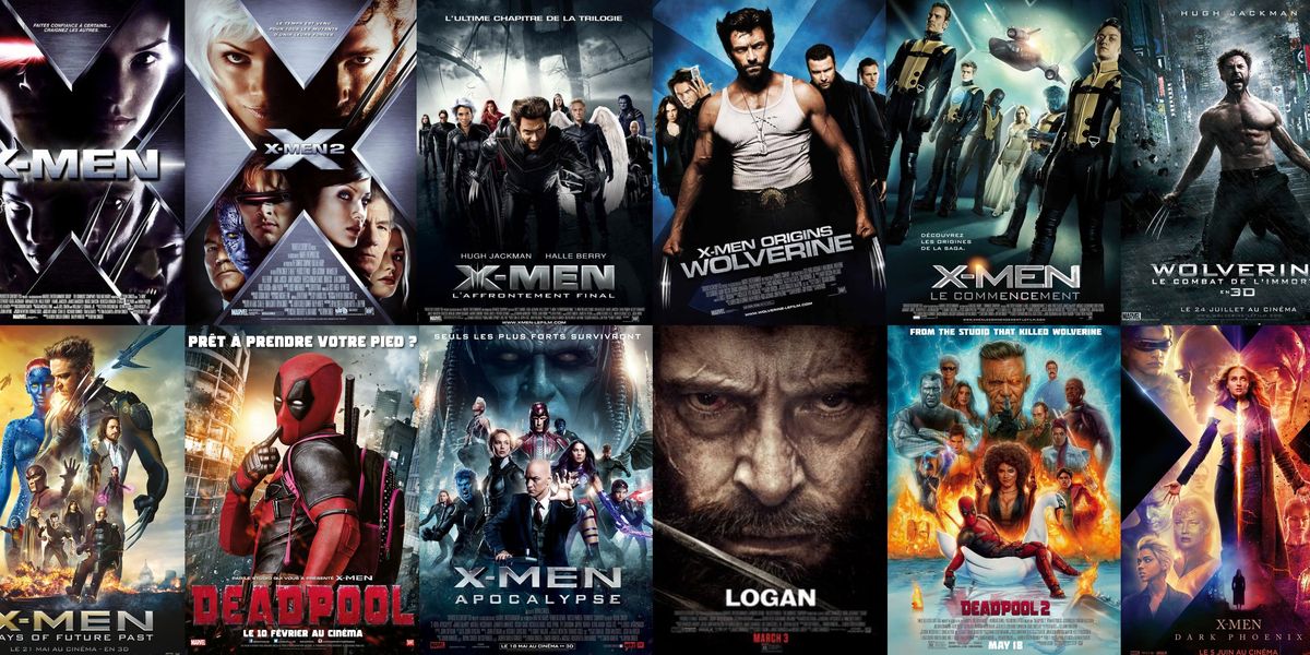 La saga XMen Ordre de visionnage Liste de 14 films SensCritique