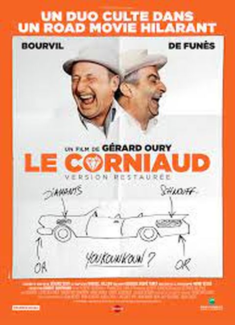 Bourvil et De Funès parfois avec d'autres acteurs