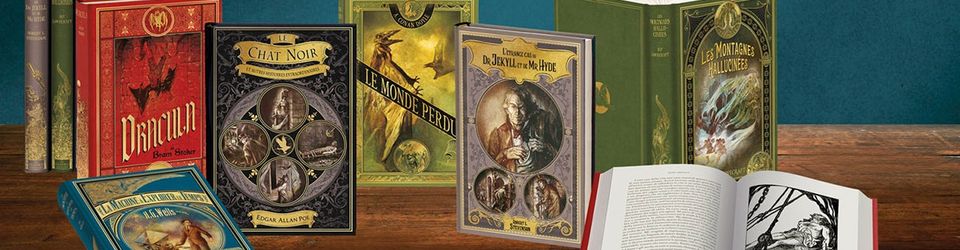 Cover Les romans parus dans la collection "Les Maîtres du Fantastique"