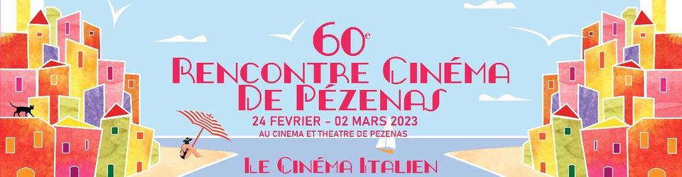Cover 60eme rencontre Cinéma de Pezenas - Le cinéma Italien - 2023 - Pezenaz (34)