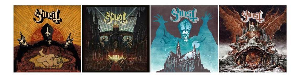 Cover Top albums/EP Ghost