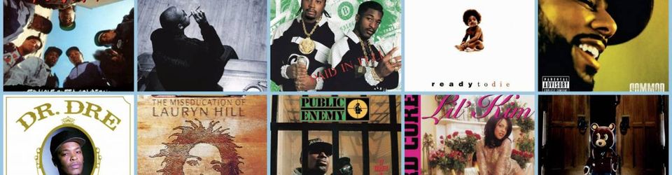 Cover 1001 Albums de rap US/UK