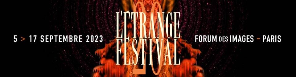 Cover L'Étrange Festival 2023 - 29ème édition