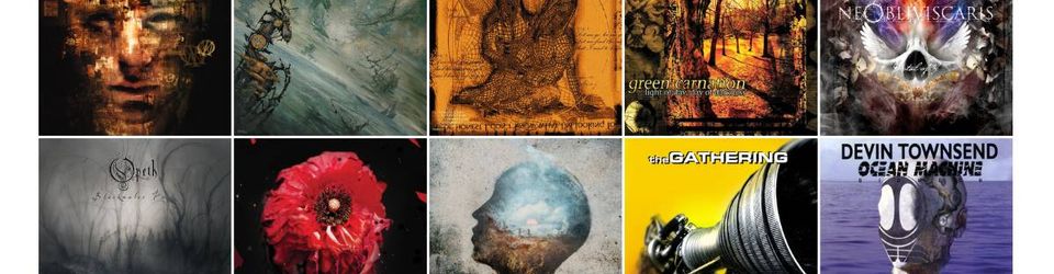 Cover Les meilleurs albums de metal progressif
