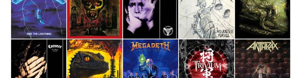 Cover Les meilleurs albums de thrash metal
