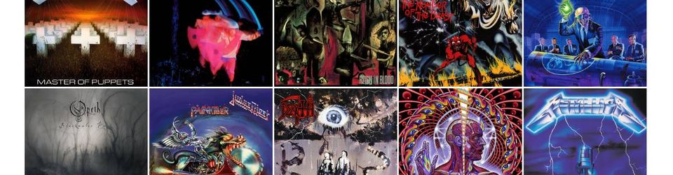 Cover La metaliste : les meilleurs albums de metal selon des sources variées