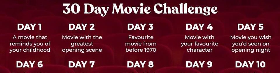 Cover 30 Days Movie Challenge