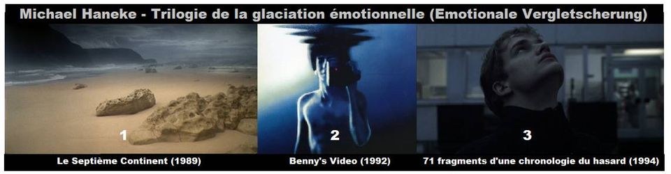 Cover Trilogie de la glaciation émotionnelle (Haneke) Chronologie, ordre de visionnage.