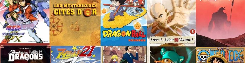 Cover Les meilleures séries d'animation
