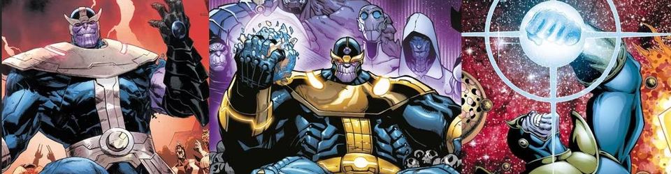 Cover Thanos - Chronologie de lecture des comics (Version FR)