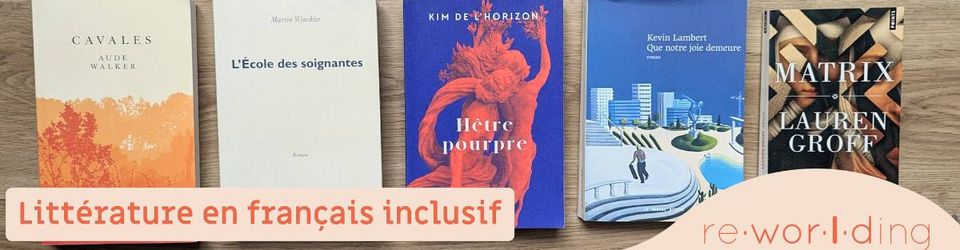 Cover Littérature en écriture inclusive