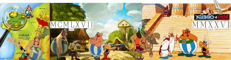 Cover films d'animation Astérix et Obélix