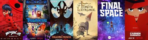 Cartoons et séries d'animation 2020