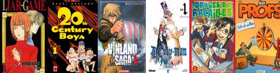 Cover Mangas et BDs préférées
