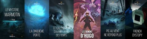 Sagas/séries audio 2011 - 2022