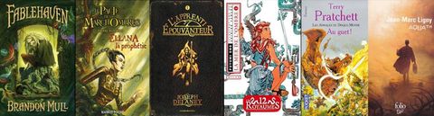 Classement livres lus - romans, fictions, merveilleux etc...