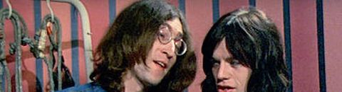 Evolution musicale: Les Beatles et les Rolling Stones.
