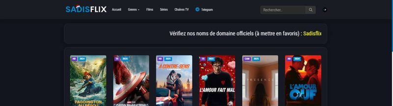 Bannière de Sadisflix Officiel