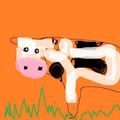 La-vache-aime-lherbe