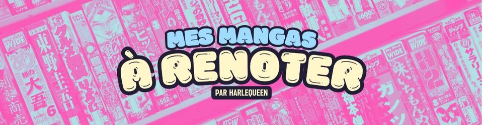 Cover À renoter : mes mangas lus