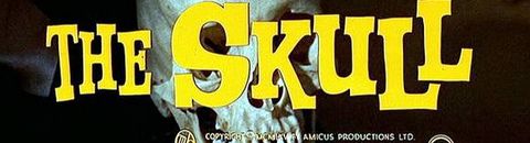 Affiches de films avec des têtes de mort